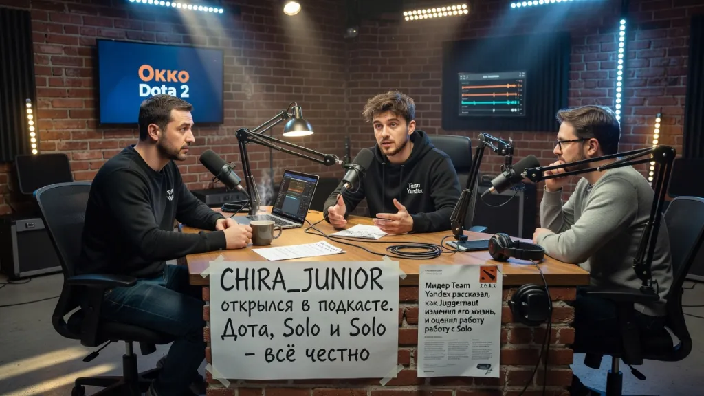 CHIRA_JUNIOR открылся в подкасте. Дота, Solo и Solo - всё честно