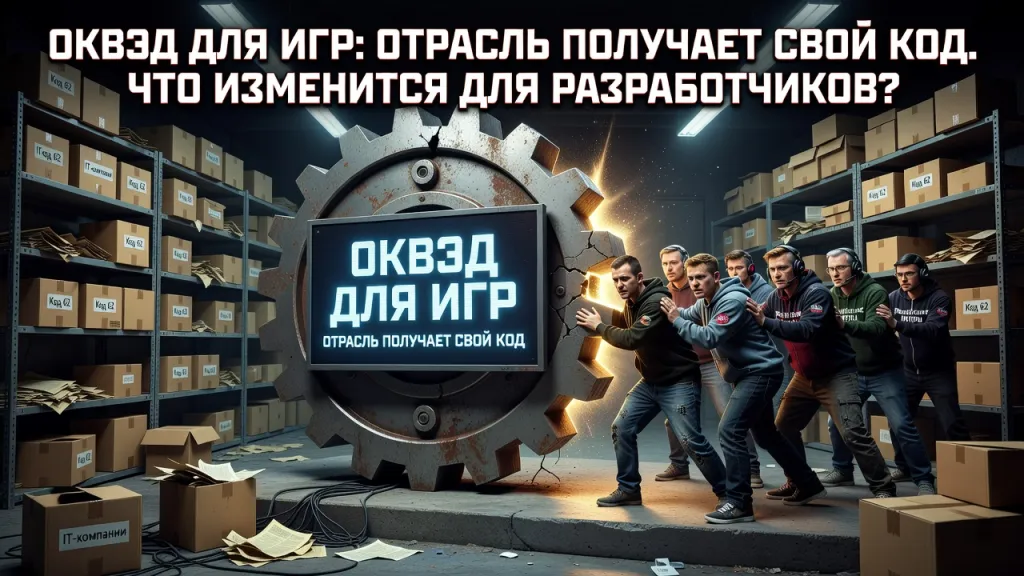 ОКВЭД для игр: отрасль получает свой код. Что изменится для разработчиков?